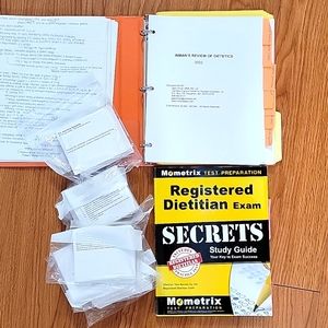 Jean Inman Review of Dietetics 2022 and materials for registered dietitian CDR